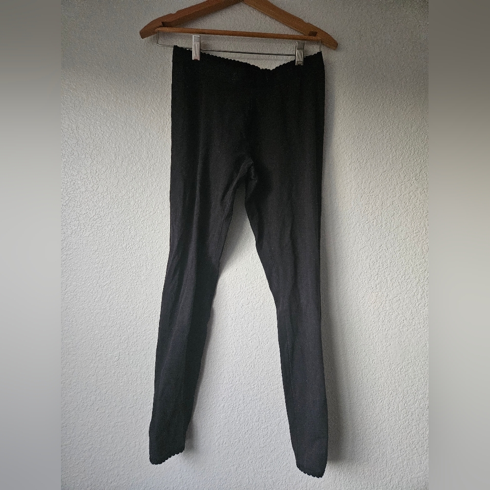 savage x fenty black leggings, small